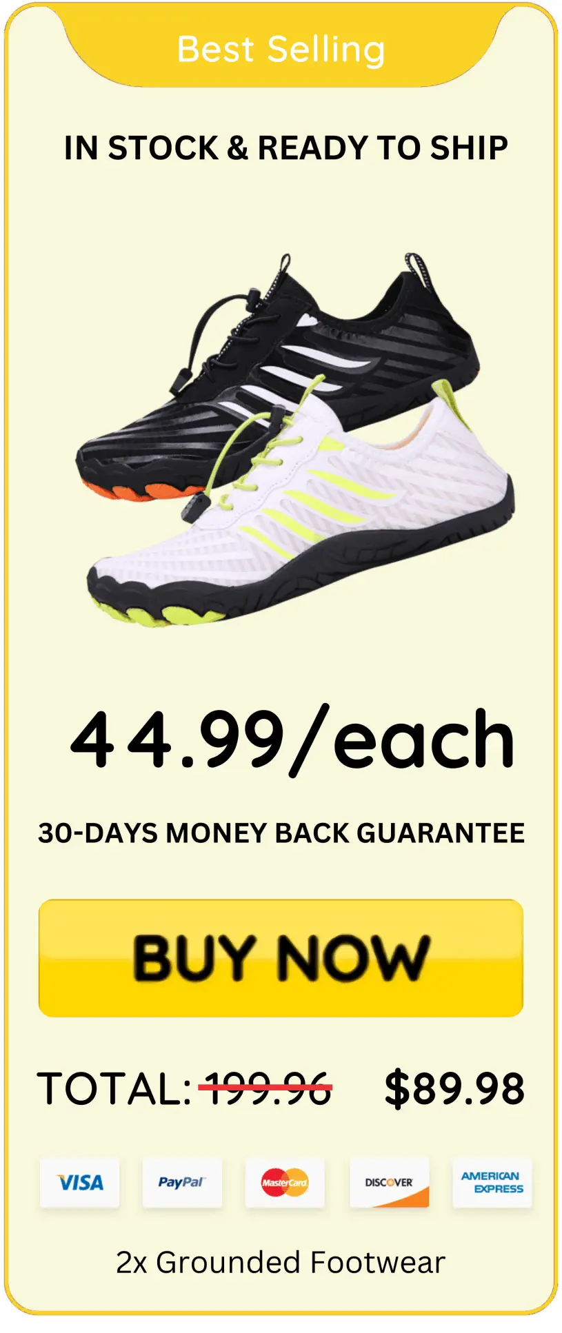Grounded Footwear  offer price 